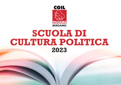 Riparte la scuola di cultura politica di FILCAMS-CGIL Bergamo